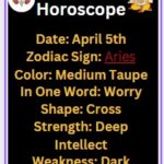 April 5th Aries