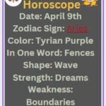 April 9 zodiac