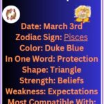 March 3 Pisces zodiac horoscope