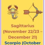 zodiac dates for November