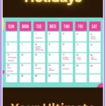 April 2025 Calendar with holidays