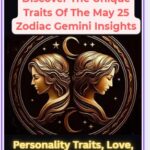 Discover The Unique Traits Of The May 25 Zodiac Gemini Insights