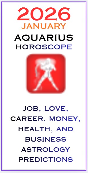 January 2026 Aquarius Horoscope