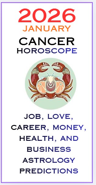 January 2026 Cancer Horoscope